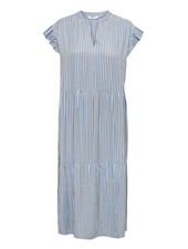 Onlbari Sl Fril V-Neck Midi Dress