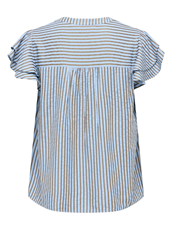 Onlbari Sl Frill V-Neck Top