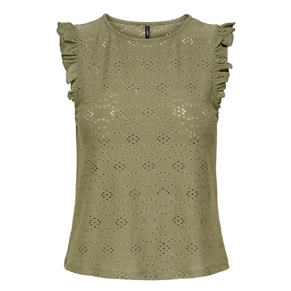 Onlsmilla Life S/L Frill Top