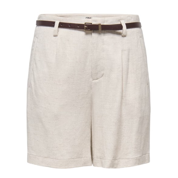 Onlsiesta Hw Belt Lin Shorts
