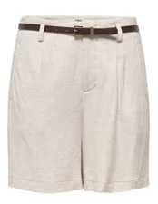 Onlsiesta Hw Belt Lin Shorts