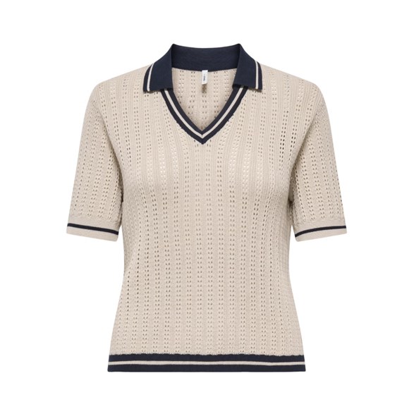 Onlsporti Ss Polo Knit