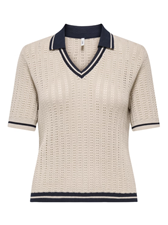 Onlsporti Ss Polo Knit