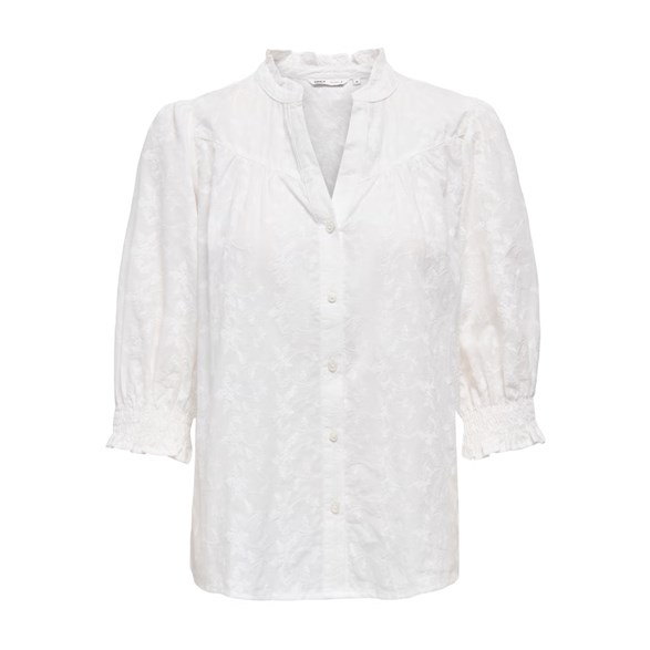 Onlraya 3/4 Embroidery Shirt