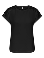 Onlamanda S/S O-Neck Mix Top