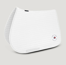 Upstate Jumping Saddle Pad Full Optic White