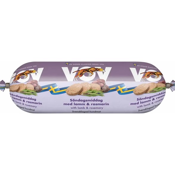 Vov Söndagsmiddag Lamm & Rosmarin 550Gr