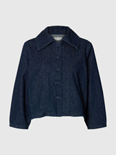 Slfrelaxed Hanny 3/4 Denim Jacket