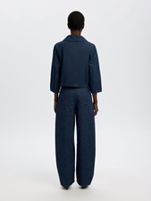 Slfrelaxed Hanny 3/4 Denim Jacket