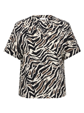Carelite S/S V-Neck Fold-Up Top