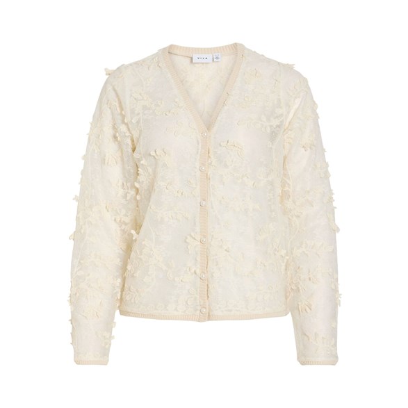 Vijulietta V-Neck L/S Knit Cardigan