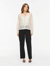 Vijulietta V-Neck L/S Knit Cardigan
