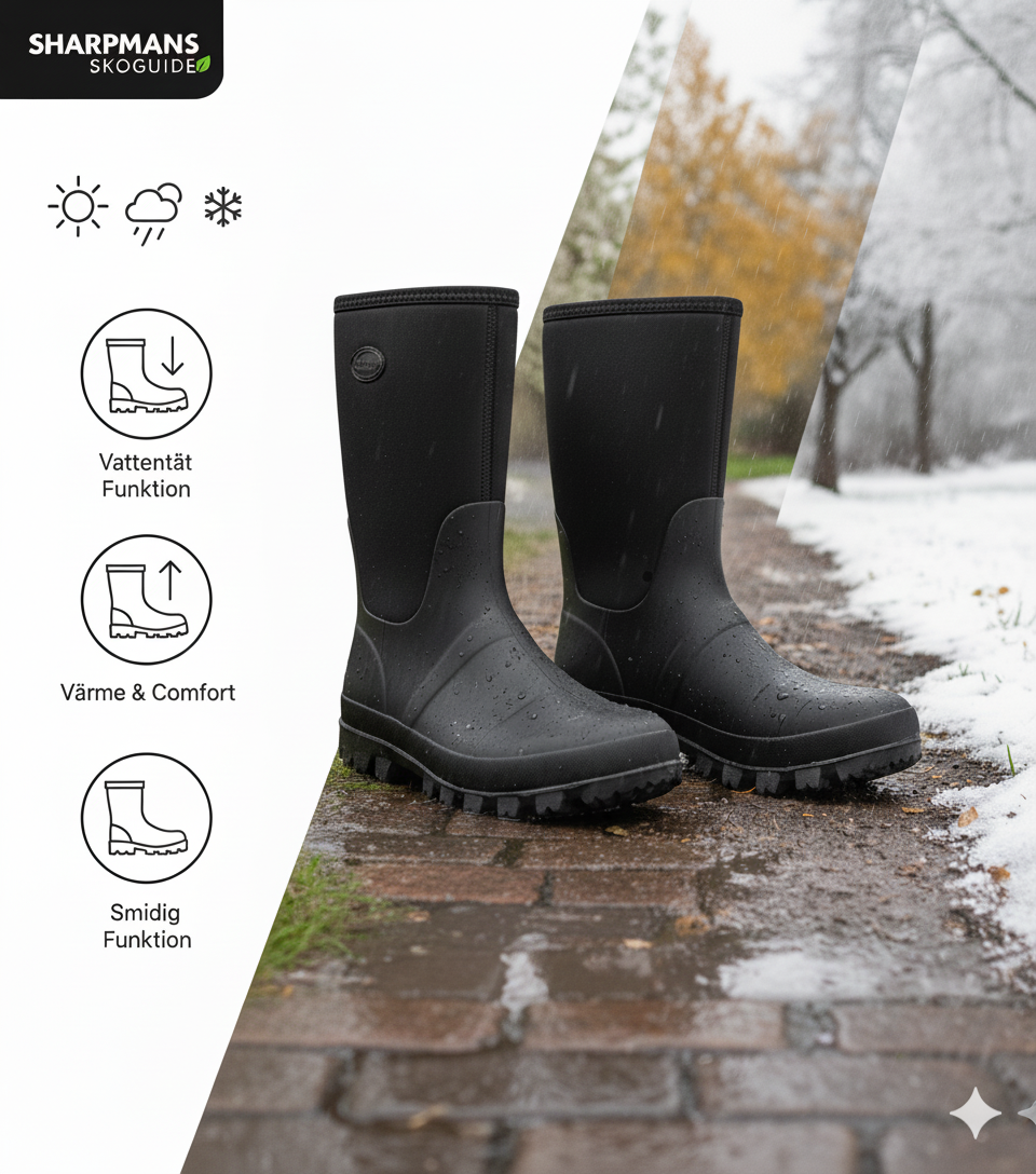 Låga gummistövlar dam – smidig funktion med trendig design