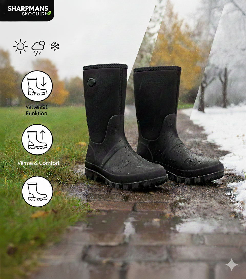 Låga gummistövlar herr – praktisk stil för alla säsonger