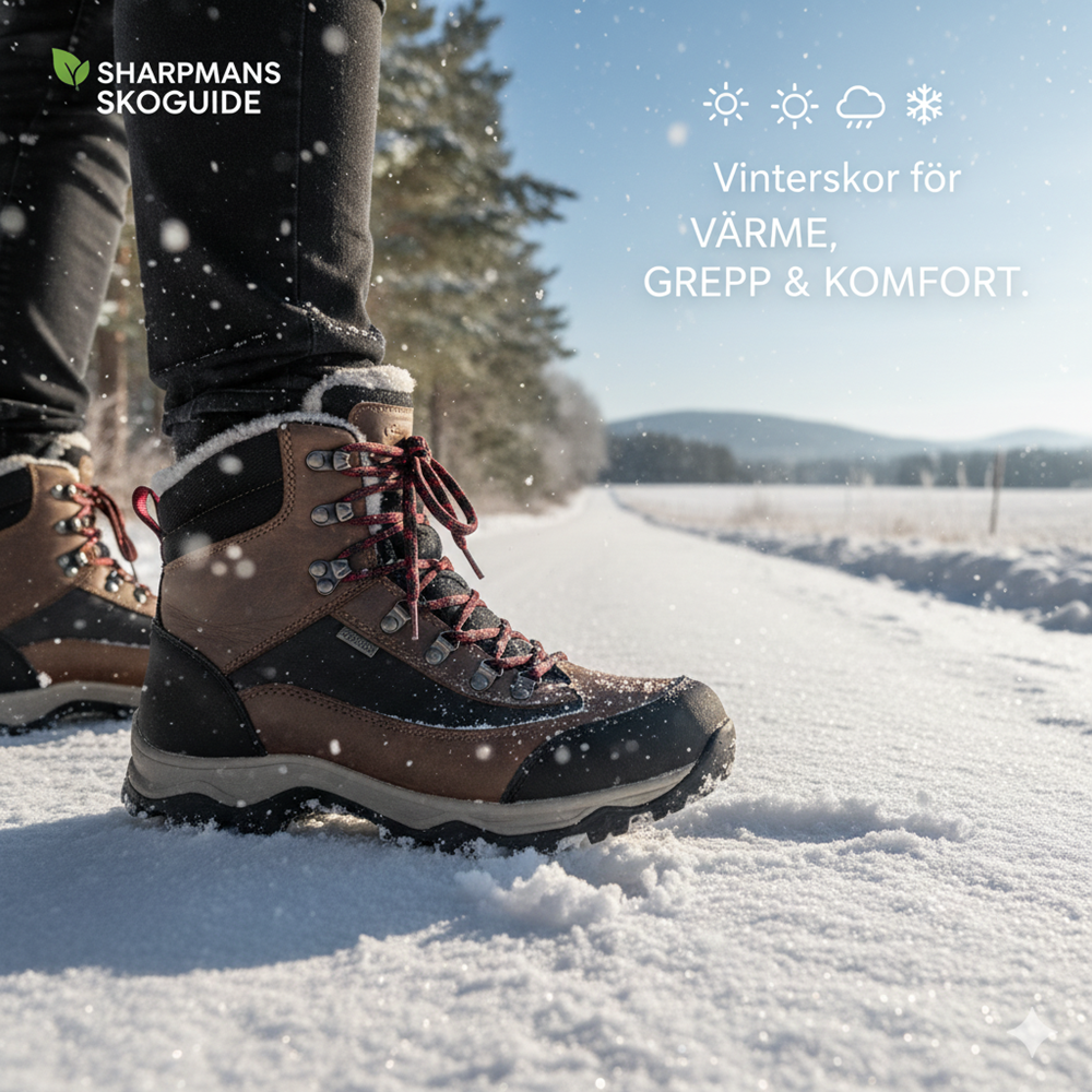 Vinterskor – guide till värme och grepp året runt