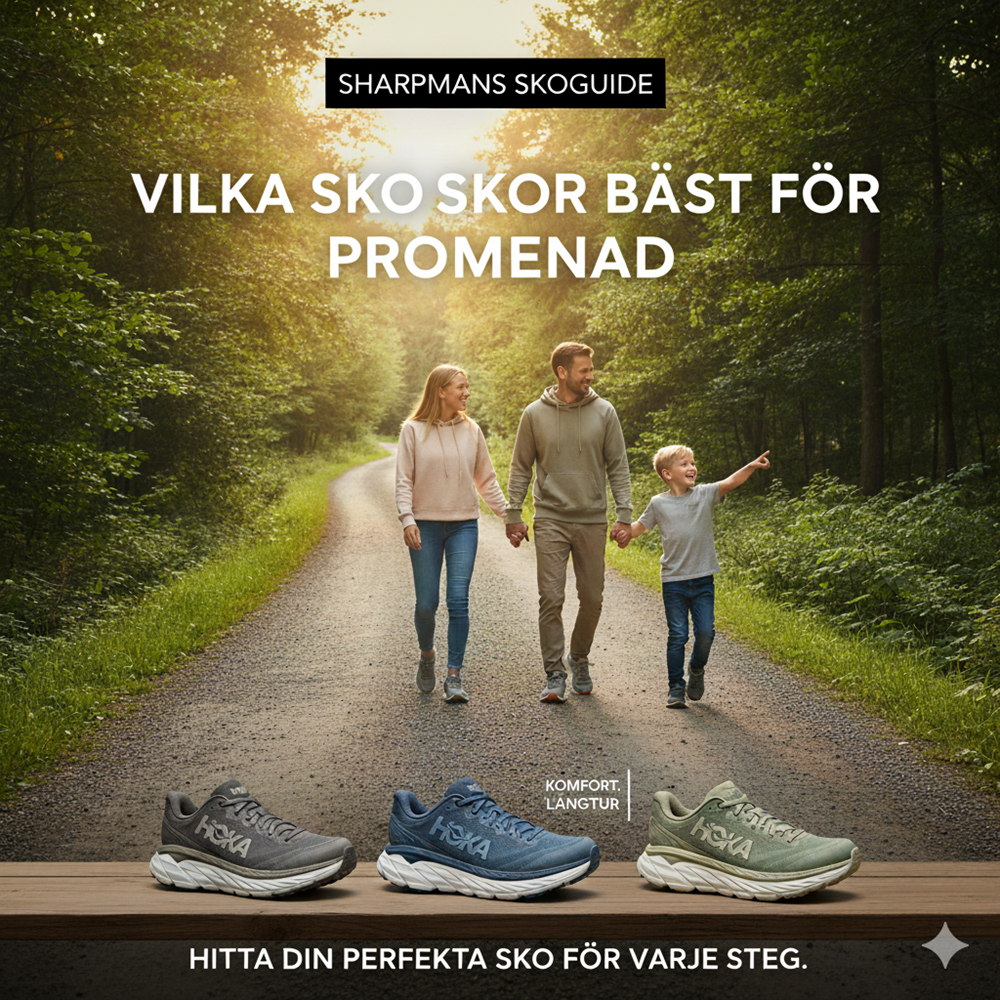 Vilka Hoka-skor är bäst för promenad?