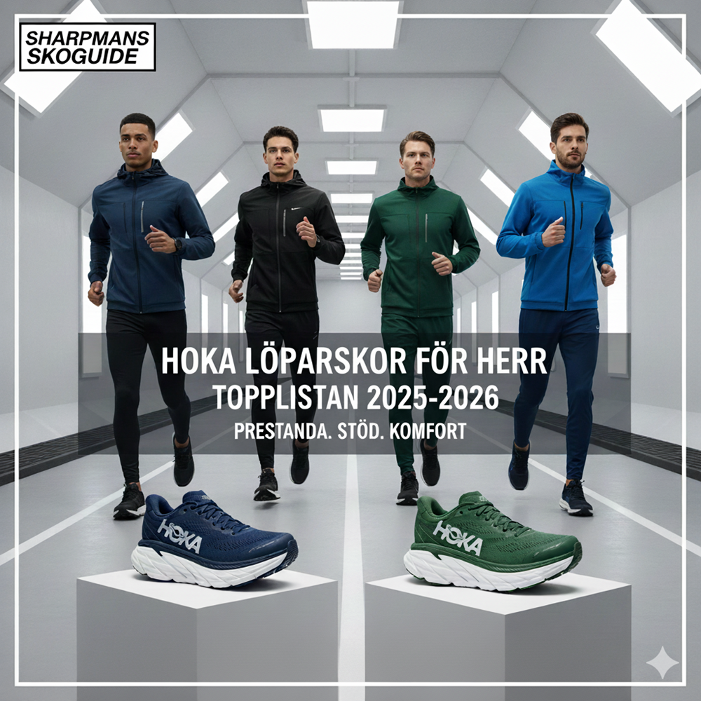 Hoka löparskor herr – topplistan för 2025 och 2026
