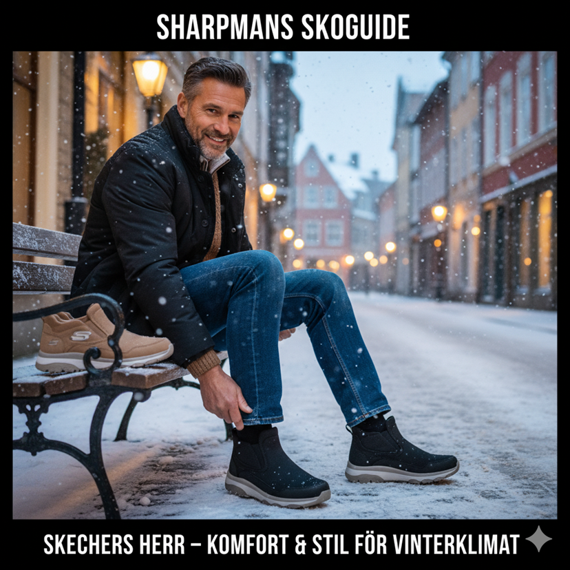 Skechers herr – komfort i varje steg