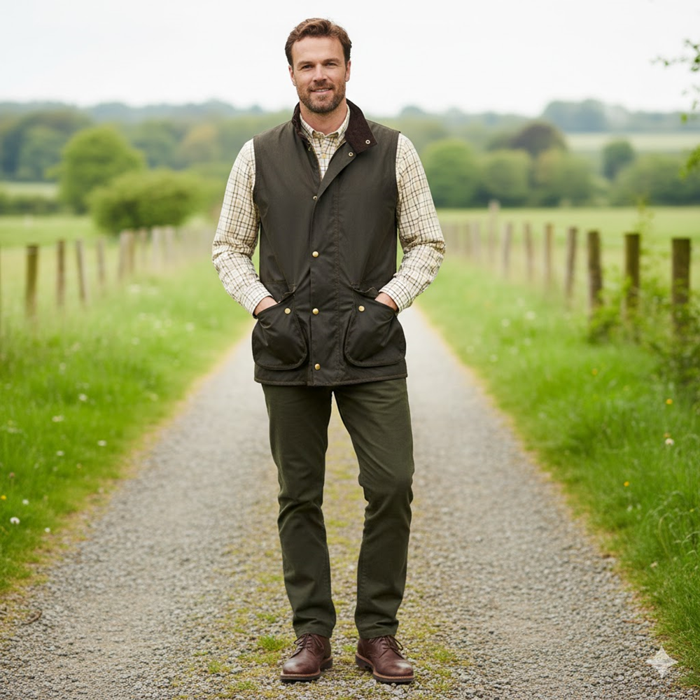 Barbour väst – perfekt för lagerlook