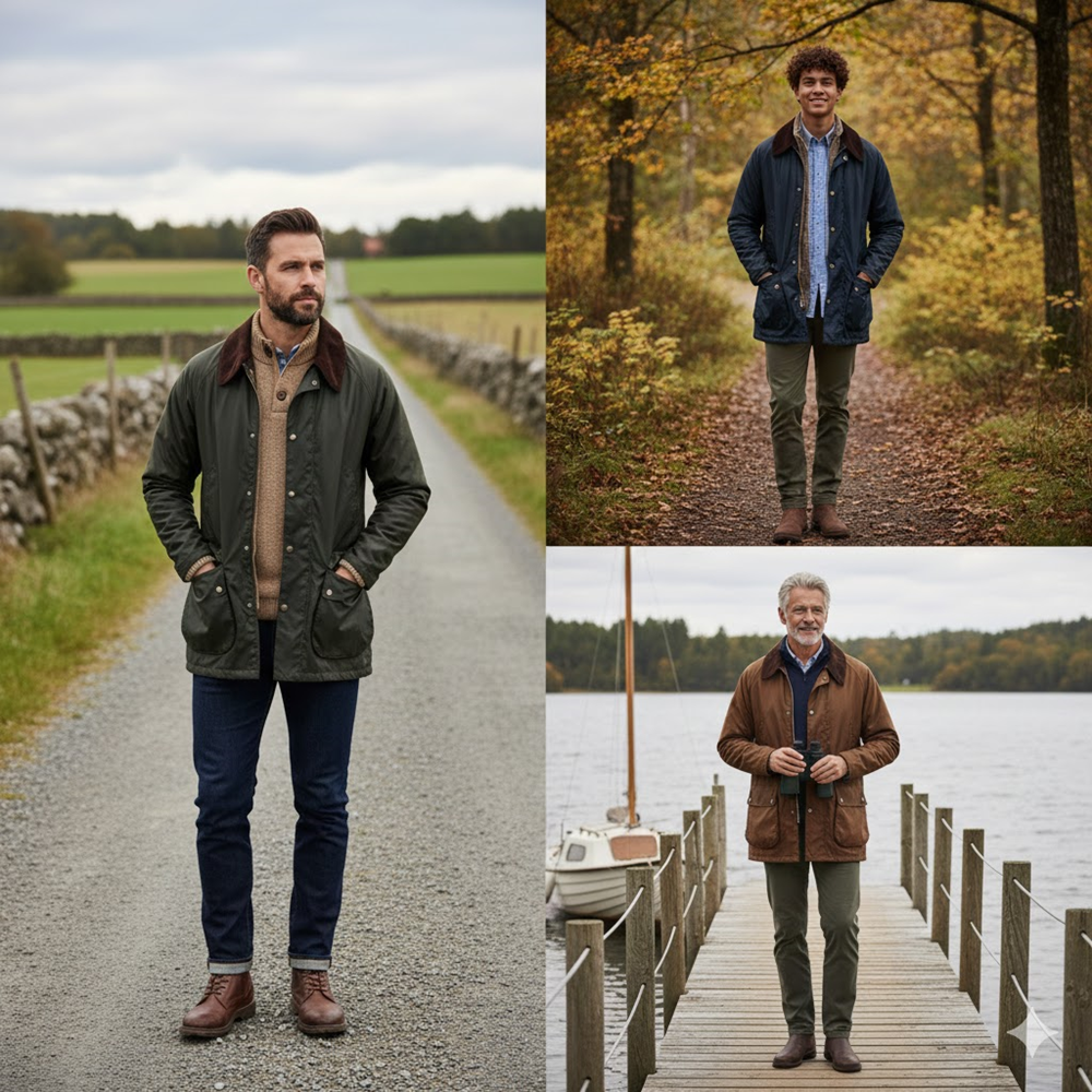 Barbour jacka herr – guide till herrmodellerna