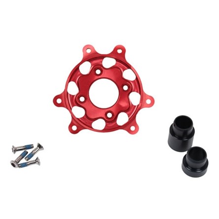 Excel Carries Front Wheel Red