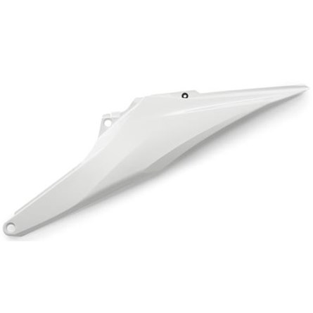 FILTER BOX COVER LEFT CERAMIC WHITE, KTM SX/SX-F 125-450 19-22, EXC/EXC-F 20-22