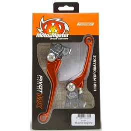 MOTO-MASTER MX Lever Set Orange KTM MX/ENDURO SX 125/150 16->, SX 250 14->, SX-F 14-> EXC/EXC-F 14->