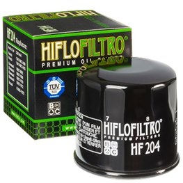 HIFLO Oljefilter HF204, Honda, Kawasaki, Yamaha, Triumph, Artic Cat, Augusta, Suzuki