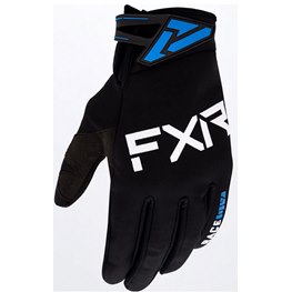 FXR COLD CROSS LITE GLOVE BLACK/BLUE