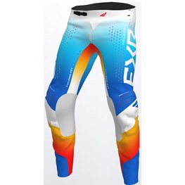 FXR Youth Pro-Stretch MX Pant Blue/Tangerine