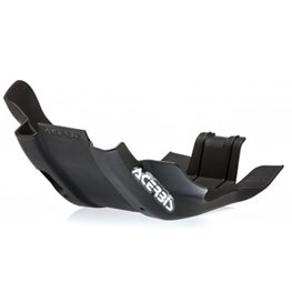 ACERBIS Skid Plate BLACK, KTM EXC 250/300 17-19, HQV TE 250/300 17-19