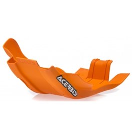 ACERBIS Skid Plate ORANGE, KTM EXC 250/300 17-19, HQV TE 250/300 17-19