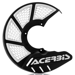 AC FRONT DISC COVER X-BRAKE 2.0 UNIVERSAL (MAX DISC 245 mm) BLACK, KTM/HQV SX/TC 85