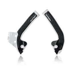ACERBIS FRAME GUARD X-GRIP WHITE, KTM SX 85 18->, HQV TC 85 18->