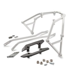 SIDE BAG CARRIER WHITE, HQV SUPERMOTO/ENDURO 701 16-22