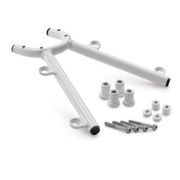 BAG CARRIER WHITE (FOR 27012928000 REAR BAG), HQV SUPERMOTO/ENDURO 701 16-22