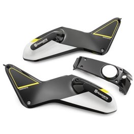 SPOILER SET, HQV VIT/SVARTPILEN 401 18-19