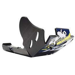 AXP Xtrem HDPE Skid Plate Black, HQV FE 250/350 17-