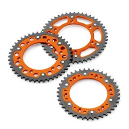 KTM REAR SPROCKET 48-50 Kugg ORANGE, KTM SX 85 03->