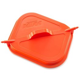 AIR FILTER COVER ELECTRONIC ORANGE, KTM SX 85 18-23  HQV TC 85 18-23 GASGAS MC 85 18-23