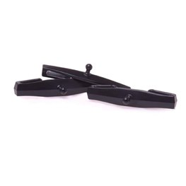 100% Accuri Tear-Off Strap Pin Black, 3-Pack
