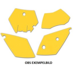 £ NR PLATE BACKGROUNDS (4 parts), KTM SX 05-06, EXC 05-07