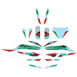 GRAPHICS KIT SIX DAYS ITALY, SX/SX-F 125-450 19-22, EXC/EXC-F 2020