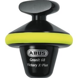 ABUS Skivbromslås Victory X-Plus 68 Half bolt, Yellow