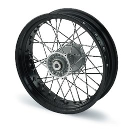 **Rear rim black 5x17""