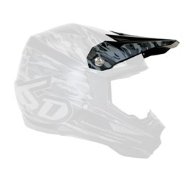 6D CAMO VISOR, MATTE BLACK