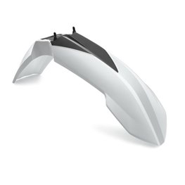 FRONT FENDER WHITE (GREY), KTM SX/SX-F 07-12, EXC/EXC-F 08-13