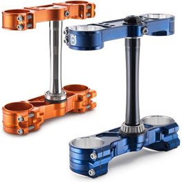 TRIPLE CLAMP PROTECTIVE TRANSPARENT STICKER SET, KTM, HQV