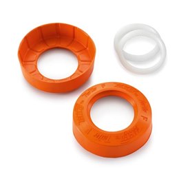 FRONT WHEEL BEARING PROTECTION CAP KIT, KTM EXC/EXC-F 16-22, XC-W 125 17-19
