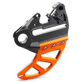 BRAKE CALIPER SUPPORT BLACK/ORANGE CMPL, KTM SX/SX-F 125-450 13-22